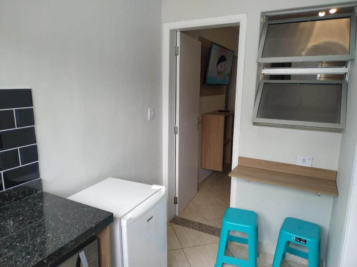 Kitnet Asturias 51B No Ed. Guariata, Proximo A Praia Das Asturias Em גוארויה מראה חיצוני תמונה